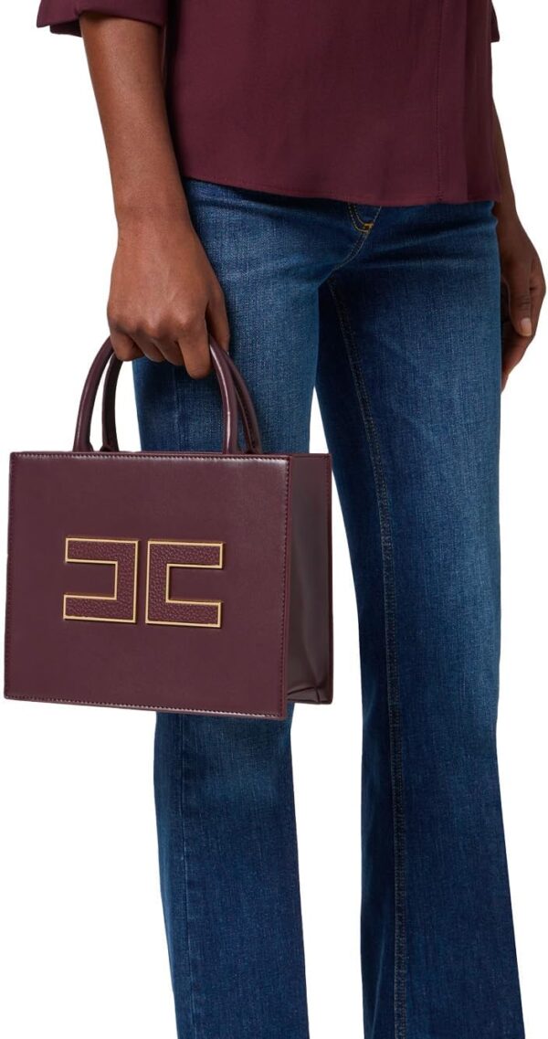 Tote bag Elisabetta Franchi pelle sintetica tracolla-1