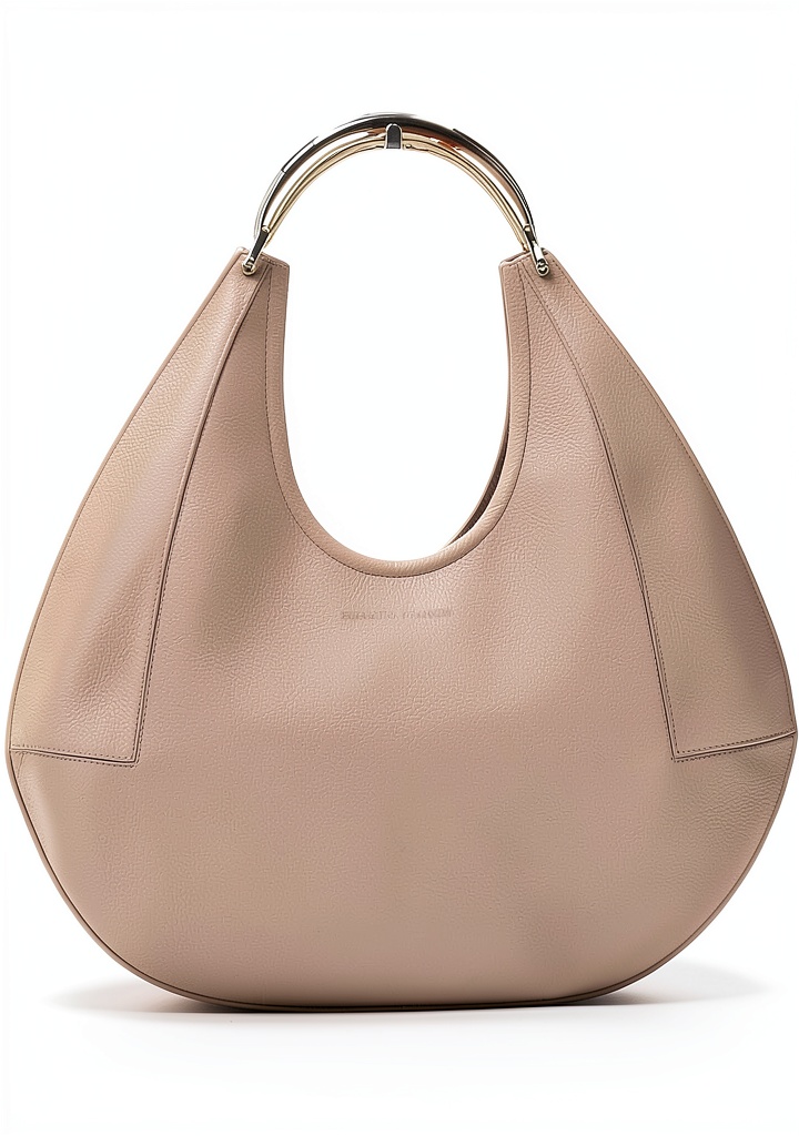 Borsa Elisabetta Franchi Greige su sfondo neutro
