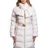 Piumino Elisabetta Franchi donna jacquard losanghe tessuto-4