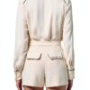 Camicia da donna 100% Vi collo classico manica lunga-3