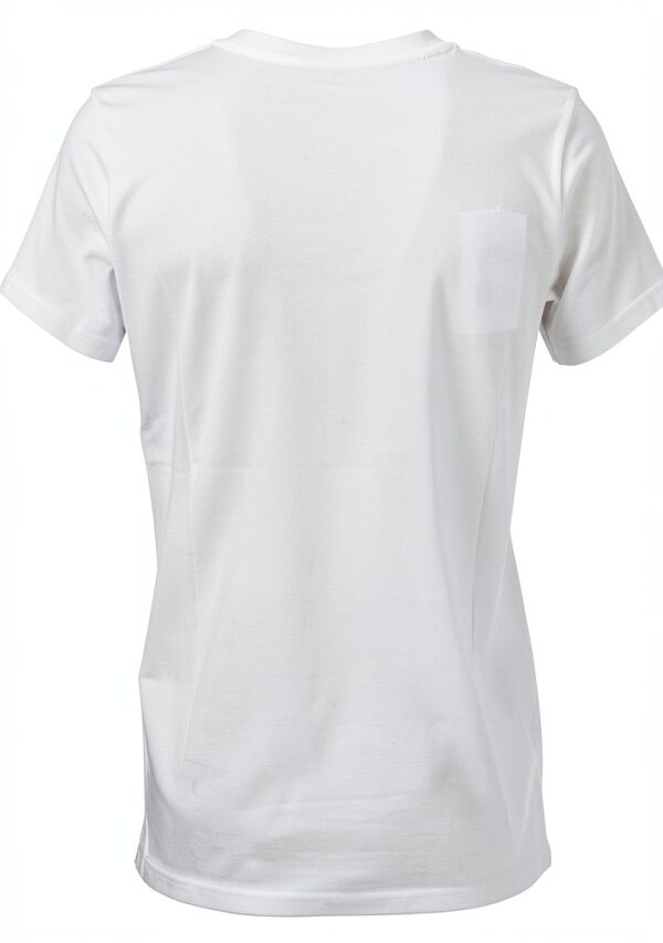 T-shirt Elisabetta Franchi Donna 100% Cotone Gesso-3