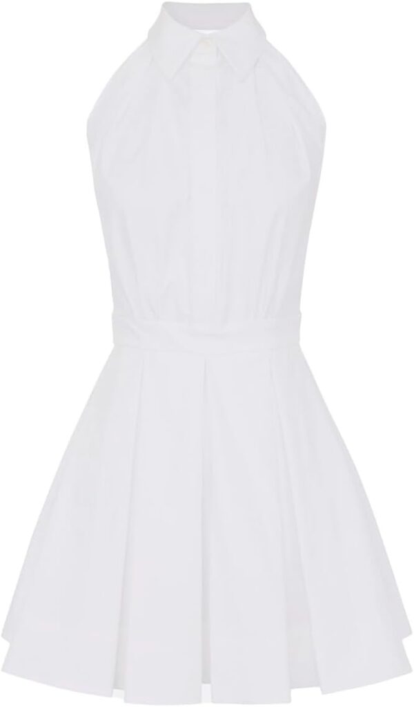 Abito gabardina cotone Elisabetta Franchi donna elegante-0