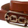 Cintura Elisabetta Franchi pelle cuoio donna accessorio moda-1
