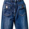 Jeans A Zampa Elisabetta Franchi Donna Tasca Fiocco-3