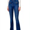 Jeans A Zampa Elisabetta Franchi Donna Tasca Fiocco-1