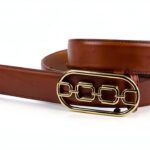 Cintura Elisabetta Franchi pelle cuoio donna accessorio moda-0