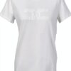 T-shirt Elisabetta Franchi Donna 100% Cotone Gesso-0