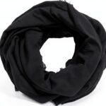 Sciarpa Elisabetta Franchi Viscosa Modal Nero Donna-0