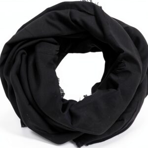 Sciarpa Elisabetta Franchi Viscosa Modal Nero Donna-0
