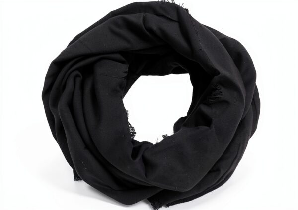 Sciarpa Elisabetta Franchi Viscosa Modal Nero Donna-0