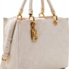 Tote bag bianca jacquard ELISABETTA FRANCHI Donna-1