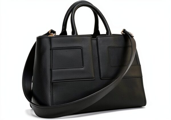 Borsa donna Elisabetta Franchi in PL/PU nero-4