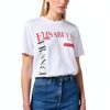 T-shirt donna cotone MA03651E2 collo a U-1