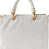 Tote bag bianca jacquard ELISABETTA FRANCHI Donna-2