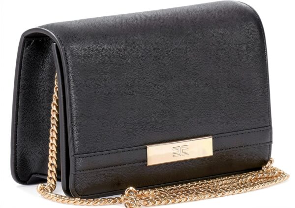 Borsa a tracolla donna Elisabetta Franchi nera-4