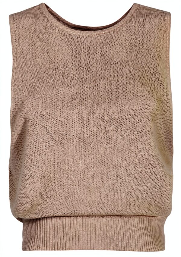 Top bianco lurex ELISABETTA FRANCHI donna L-0
