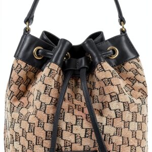 Secchiello in tessuto jacquard donna elisabetta franchi-0
