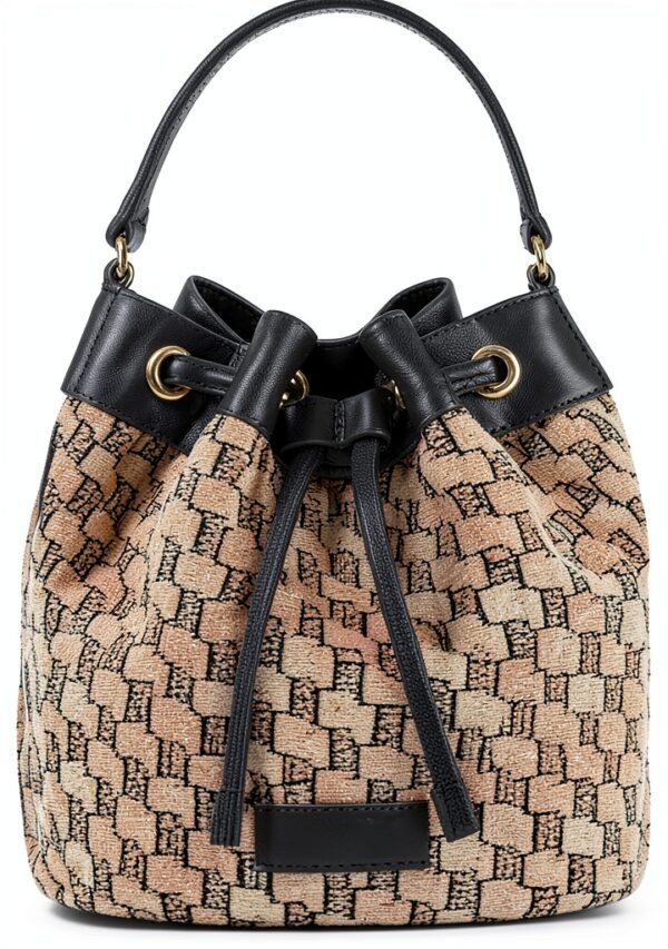 Secchiello in tessuto jacquard donna elisabetta franchi-0