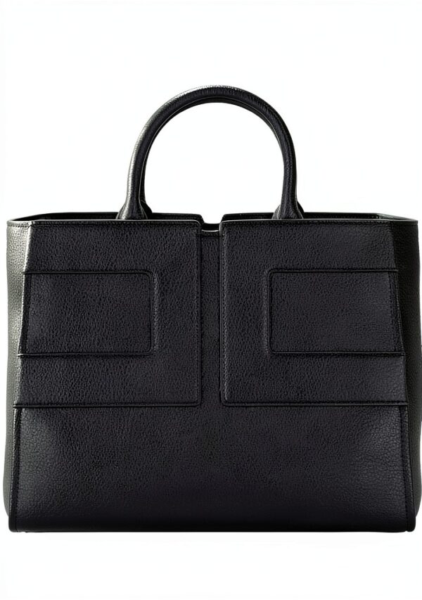 Borsa donna Elisabetta Franchi in PL/PU nero-2