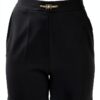 Pantaloni Elisabetta Franchi Nero Stile dritto-1