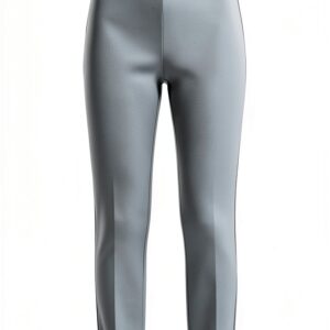 Pantaloni Elisabetta Franchi verde crêpe stretch-0
