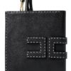 Borsa donna in ecopelle Elisabetta Franchi Nero-4