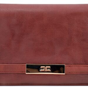 Tracolla Elisabetta Franchi Donna Merlot-0