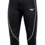 Mizuno Leggings Donna Hex Runbird Tessuto Leggero Elastico Navy/White-0
