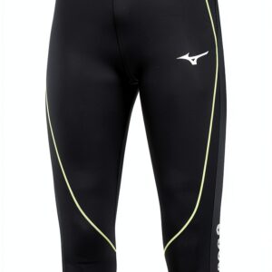 Mizuno Leggings Donna Hex Runbird Tessuto Leggero Elastico Navy/White-0