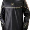 Mizuno Felpa con cappuccio Sauna Nero - Comfort termico sportivo-0