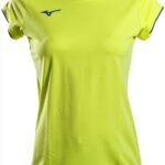 Mizuno CORE SHORT SLEEVE TEE donna giallo fluo taglia L ergonomica-0