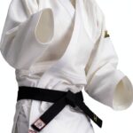 Mizuno Tuta Judo Excellence Equip Blu 750 g/m² Cotone IJF 2015-0