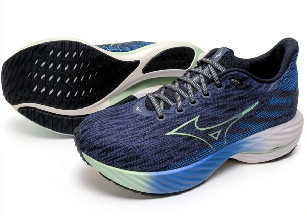 Scarpe da corsa Mizuno uomo maglia leggera suola in gomma-4