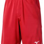 Mizuno HIGH-KYU SHORT pantaloncini uomo rosso bianco taglia XL-0