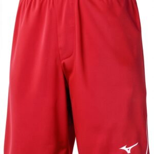 Mizuno HIGH-KYU SHORT pantaloncini uomo rosso bianco taglia XL-0