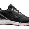 Mizuno Scarpe Tennis Unisex Nero Bianco Harbormist Suola Flessibile-0