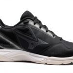 Mizuno Scarpe Tennis Unisex Nero Bianco Harbormist Suola Flessibile-0