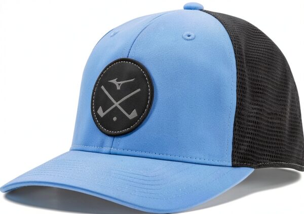 Mizuno Crossed Clubs Meshback Cappello Golf Unisex Blu Perlato-0
