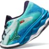 Mizuno Onda Cielo 7 Scarpe da corsa Donna Vetro Smussato Bianco-4