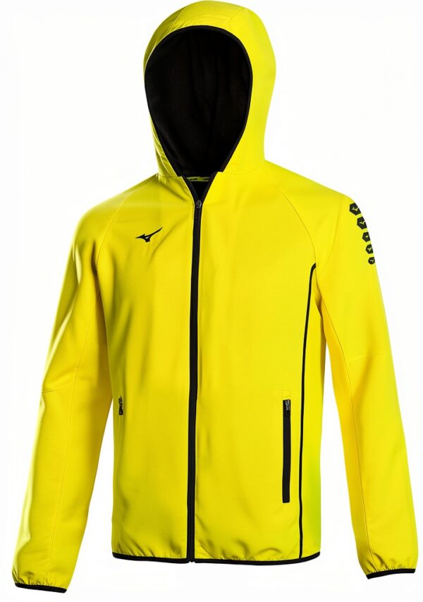 Mizuno Nagasaki Micro Jacket Giacca Uomo Royal Marina Hex Neon-2