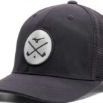 Mizuno Crossed Clubs Meshback Cappello da Golf Unisex Nero-0