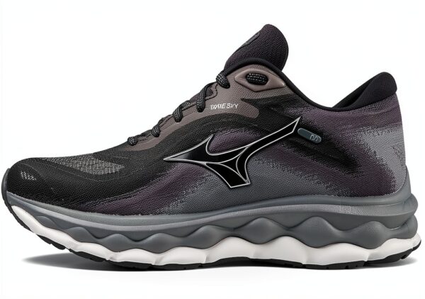 Mizuno Onda Cielo 7 Scarpe da corsa Donna Nero Silverstar-0