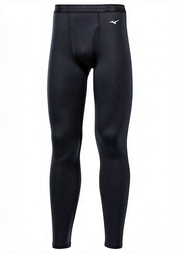 Mizuno Mid Weight-Light Pantaloni Aderenti Uomo Nero XL-0