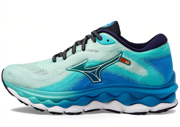 Mizuno Onda Cielo 7 Scarpe da corsa Donna Vetro Smussato Bianco-3