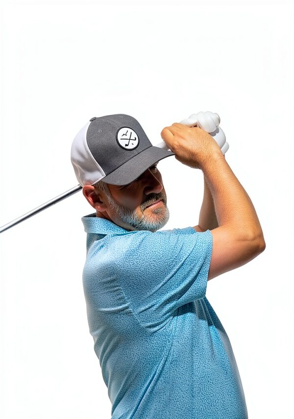 Mizuno Crossed Clubs Meshback Hat Cappello da Golf Unisex Traspirante-1