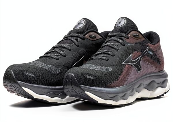 Mizuno Onda Cielo 7 Scarpe da corsa Donna Nero Silverstar-9