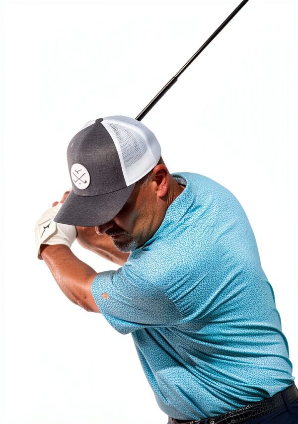 Mizuno Crossed Clubs Meshback Hat Cappello da Golf Unisex Traspirante-2