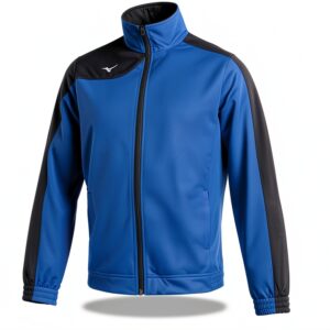 Mizuno Team Knitted - Tuta da uomo L AZZURRO-BLU-0