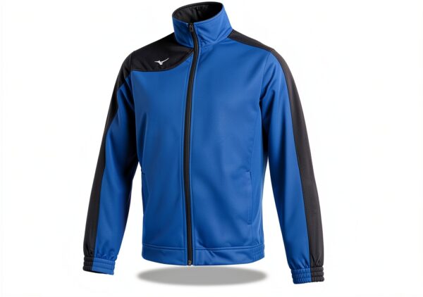 Mizuno Team Knitted - Tuta da uomo L AZZURRO-BLU-0