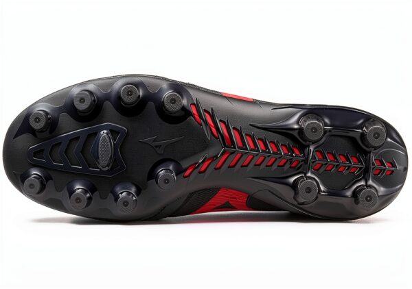 Mizuno Stivali da calcio Uomo Rosso 45 EU Pelle liscia-1